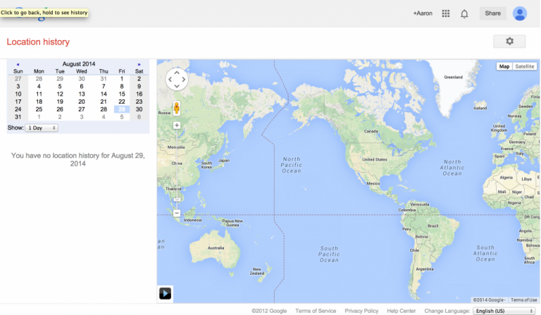 view location history google
