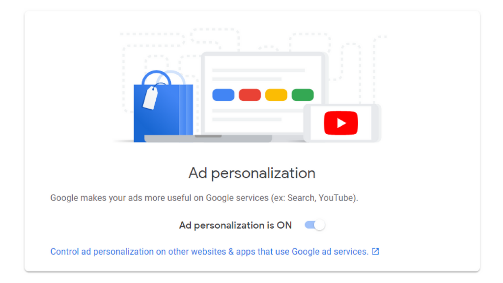 Google Ad personalization